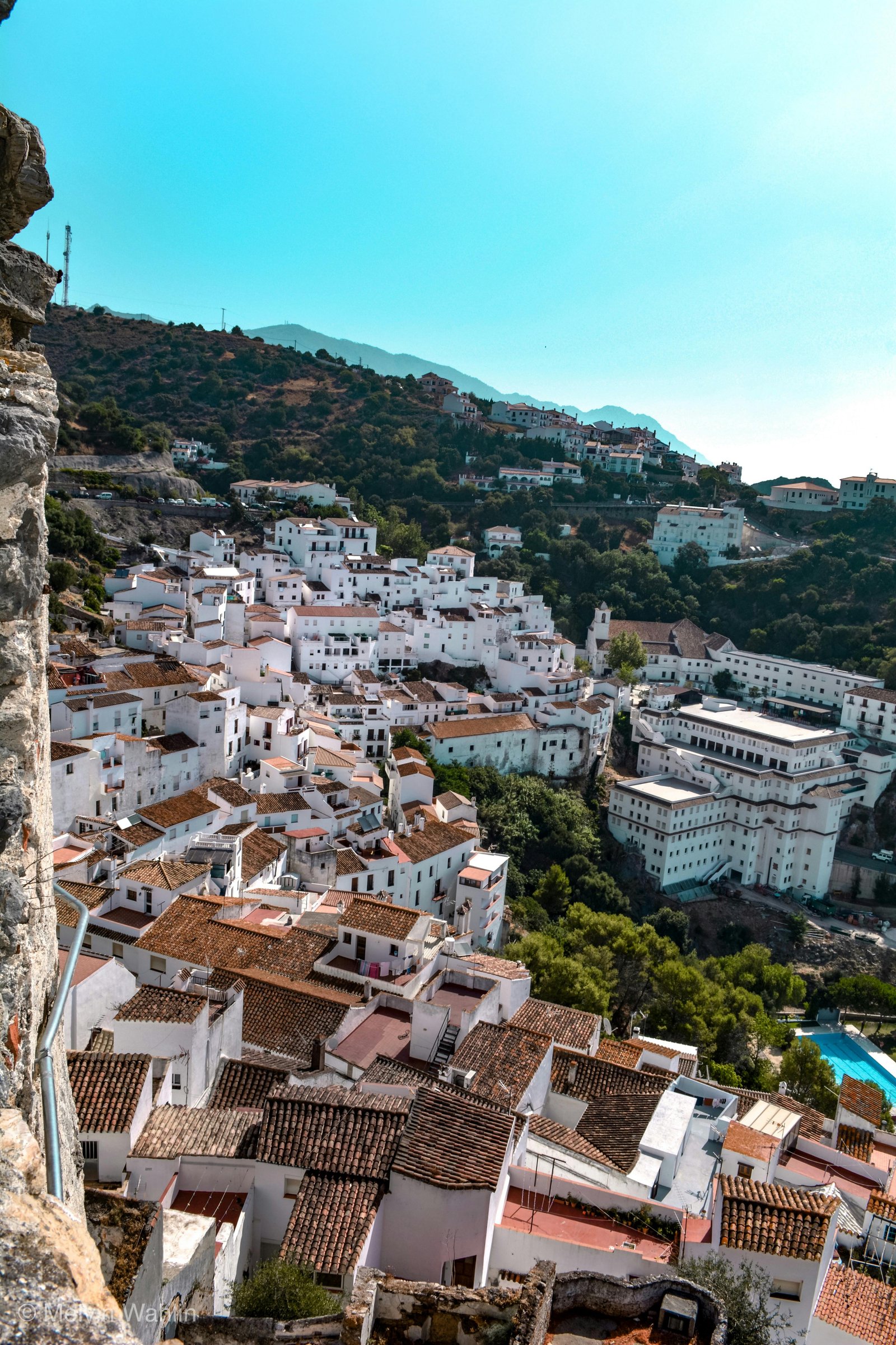 Feriebolig i bjergene ved Malaga med autentisk atmosfære